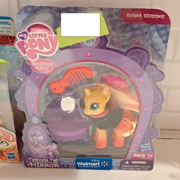 NIB new in box Sunset Shimmer walmart exclusive through the mirror G4 FIM - Picture 1 of 7